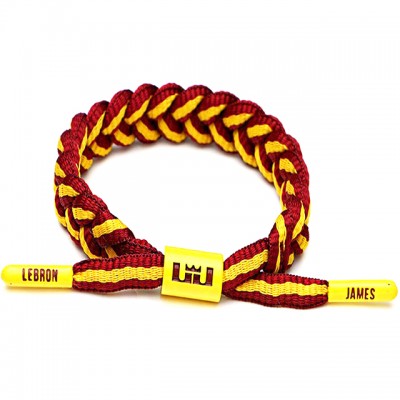 USA Basketball team stars wristband adjustable Braided Bracelet with star name lebron james