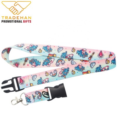 High quality promotional polyester sublimated custom satin ribbon