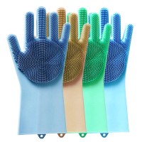 customize Multifunctional Magic Silicone rubber oven Gloves for Kitchenware