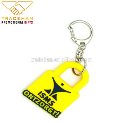 2018 Create Design Custom Fashionable Silicon keychain, Soft pvc keychain, Rubber key chain