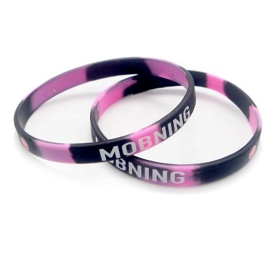 World cup Customization screen printed silicone rubber wristband