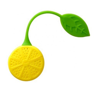 Hot sale personalized funny fruit shape silicon tea filter infuser